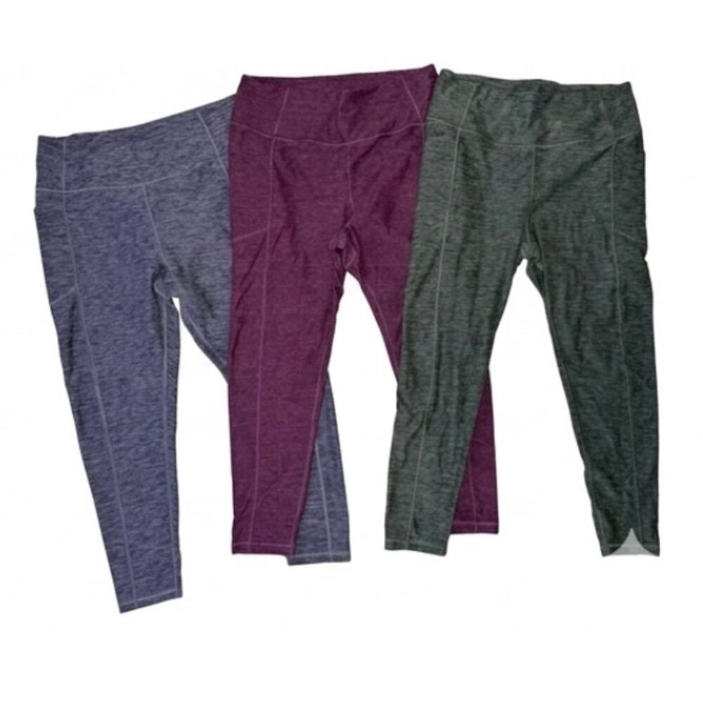 Victoria’s Secret TKO High Rise 7/8 Pocket Leggings Bundle Size 14